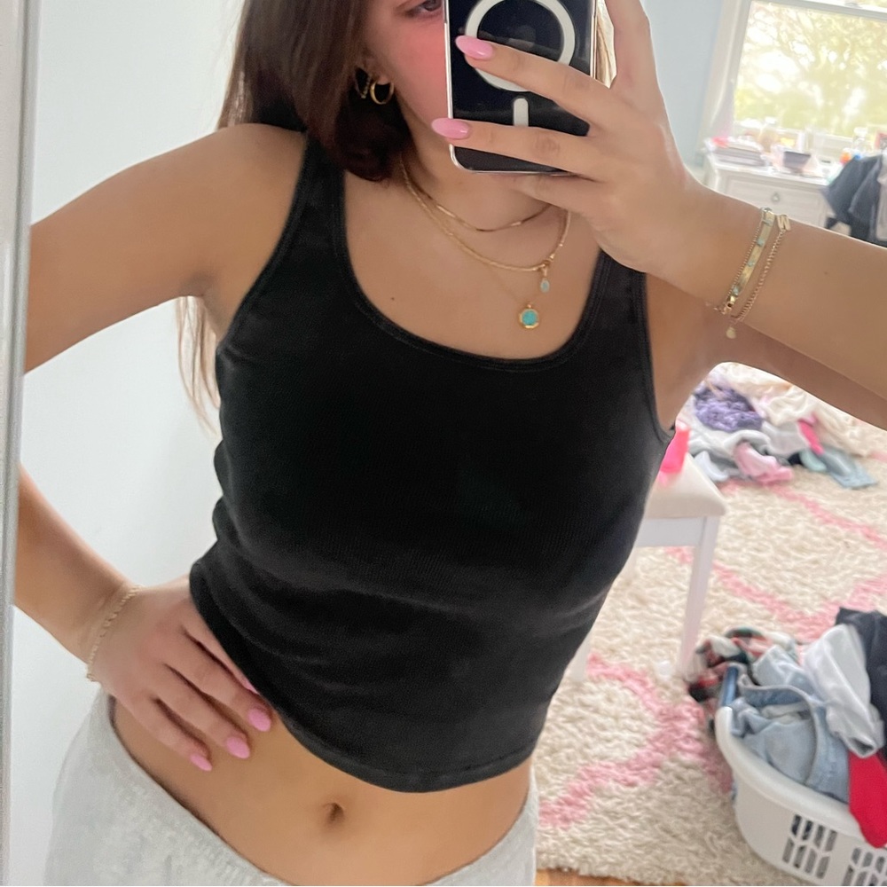 Black basic tank